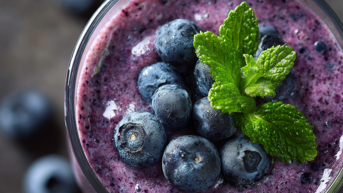 Blueberry Protein Smoothie (Ve)