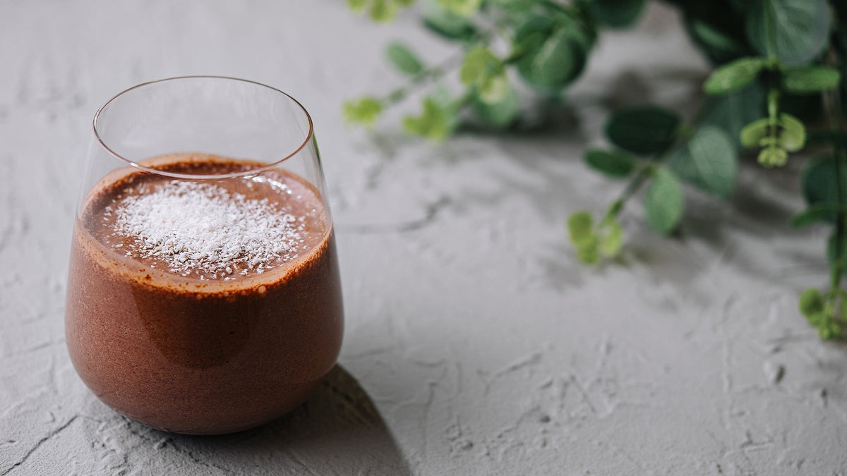 Dopamine-boosting Dark Chocolate & Avocado Smoothie (Ve)
