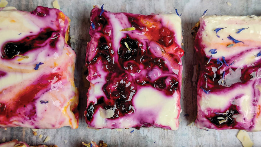 Simple Berry Fitness Bars (Ve)
