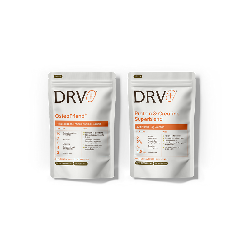 Paquete integral de apoyo para huesos y cuerpo