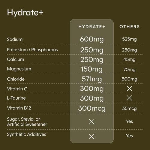 Hydrate+ Frutos del Bosque