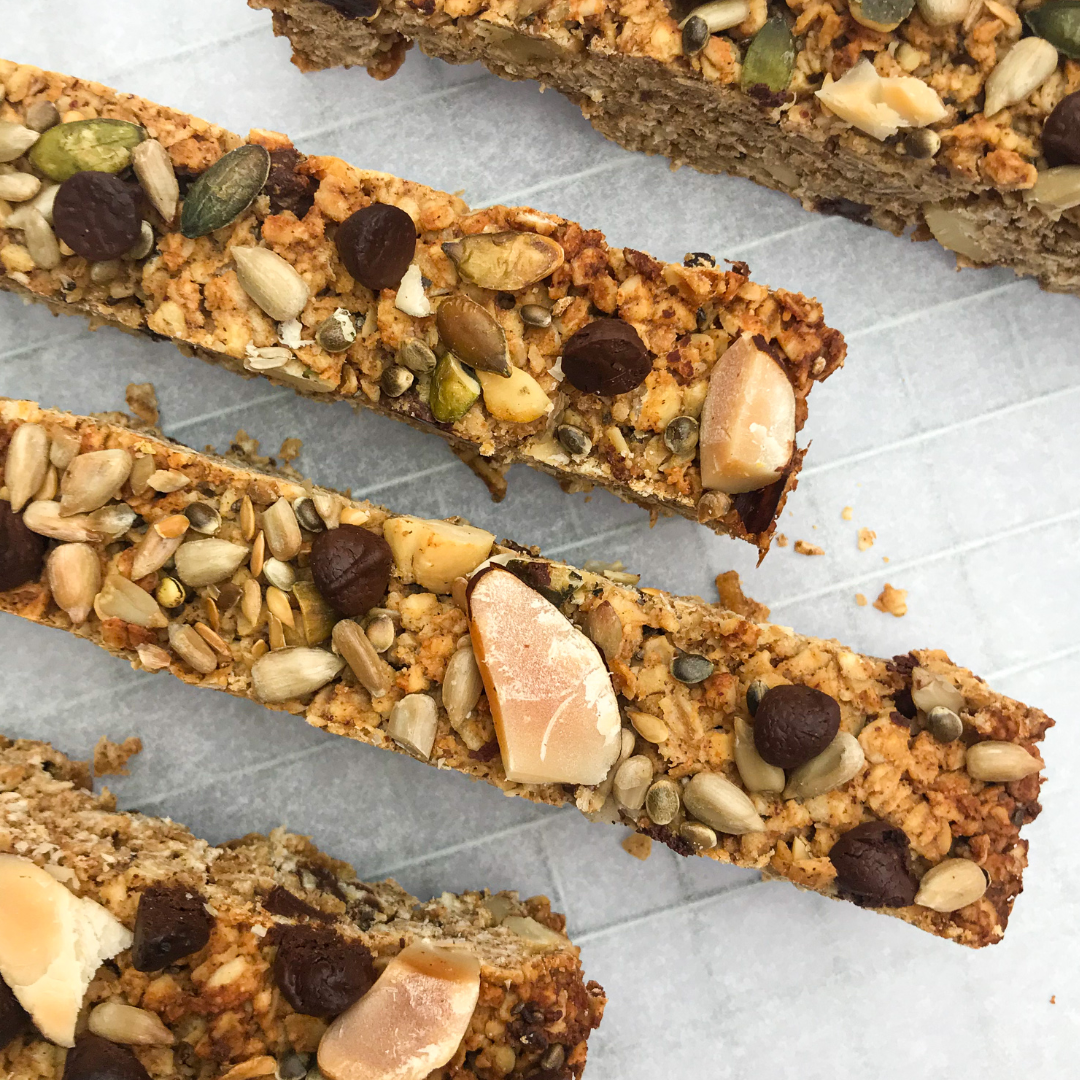Receta fácil de barritas energéticas
